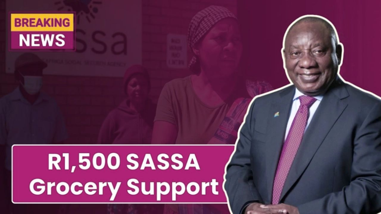 R1,500 SASSA Grocery Support: Apply Before December 9 to Secure Your Benefit